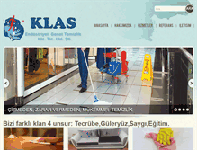 Tablet Screenshot of klasstemizlik.com